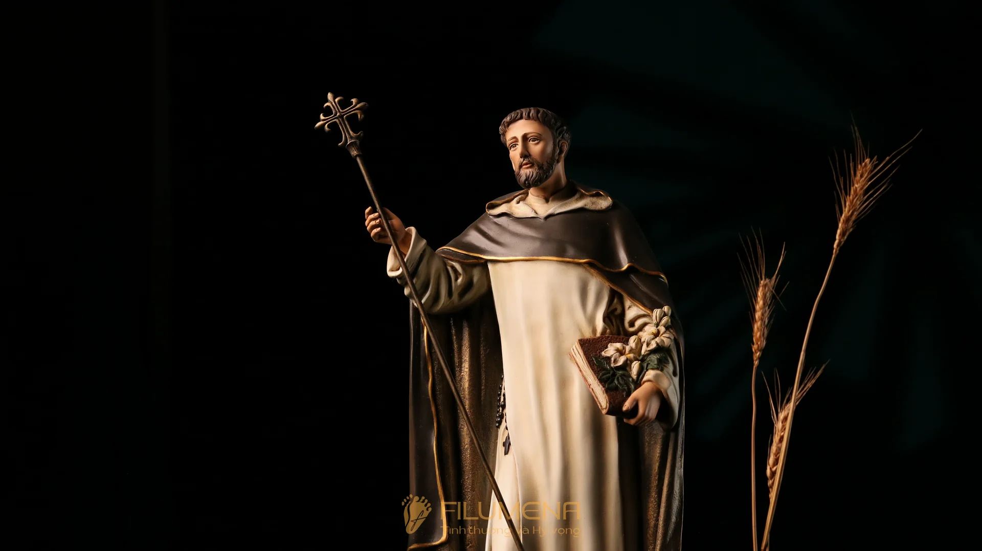 name tại VN. Tượng Công giáo Filumena là tượng của Tình thương và Hy vọng. Bản quyền các tác phẩm tượng Công giáo thuộc về Filumena Art, Cộng hòa Pháp. Filumena sáng tác và sản xuất nhiều mẫu tượng Công giáo khác như 